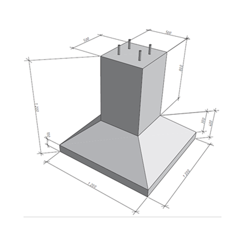 Фундамент П16