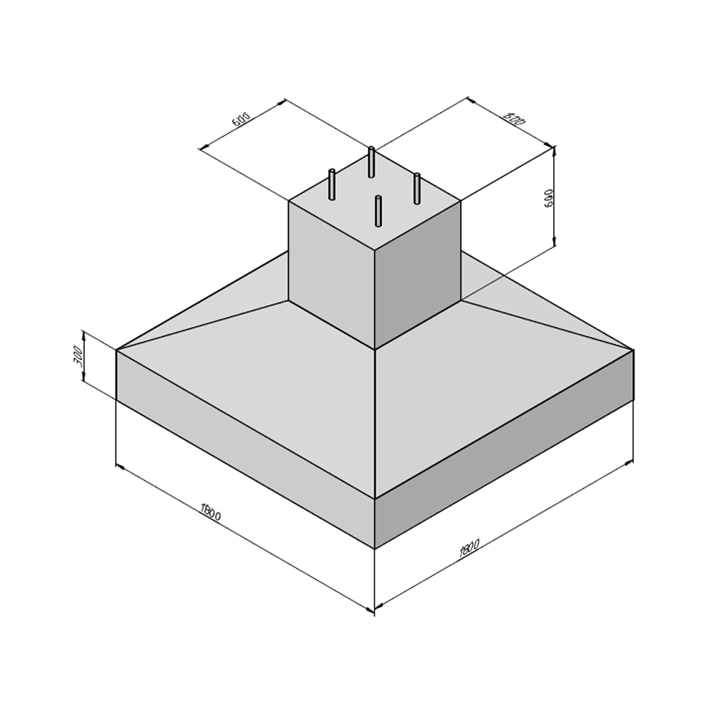Фундамент П17